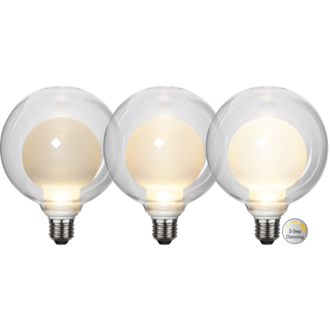 LED-Lampe E27 Space 3-step