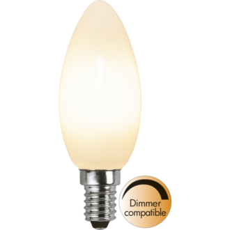 LED-Lampe E14 C35 Opaque Filament RA90