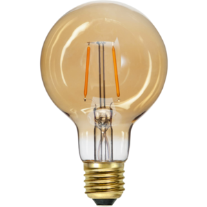 LED-Lampe E27 G80 Plain Amber