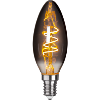 LED-Lampe E14 C35 Decoled Grace Smoke