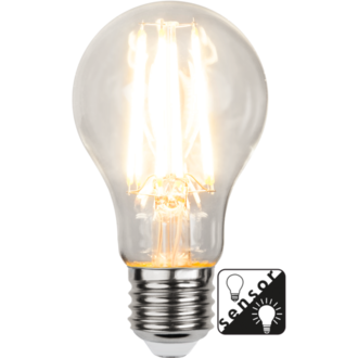 LED-Lampe E27 A60 Sensor clear