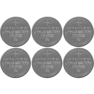 Batterie 6er Set CR2032