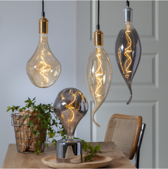 LED-lampe E27 A165 Industrial Vintage