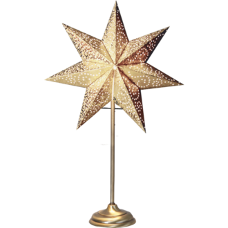 Standleuchte Stern Antique