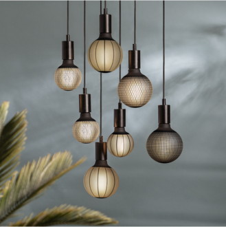 LED-Lampe E27 G95 Graphic