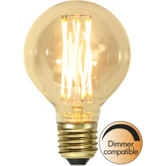LED-Lampe E27 G80 Vintage Gold