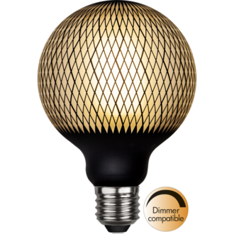 LED-Lampe E27 G95 Graphic