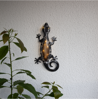 Solardekoration Gecko