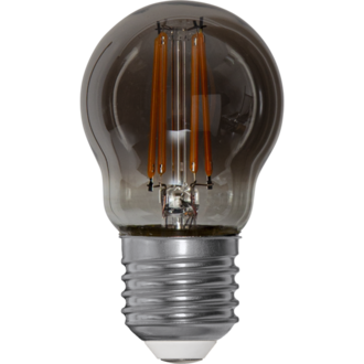 LED-Lampe E27 G45 Soft Glow Smoke 3-step memory