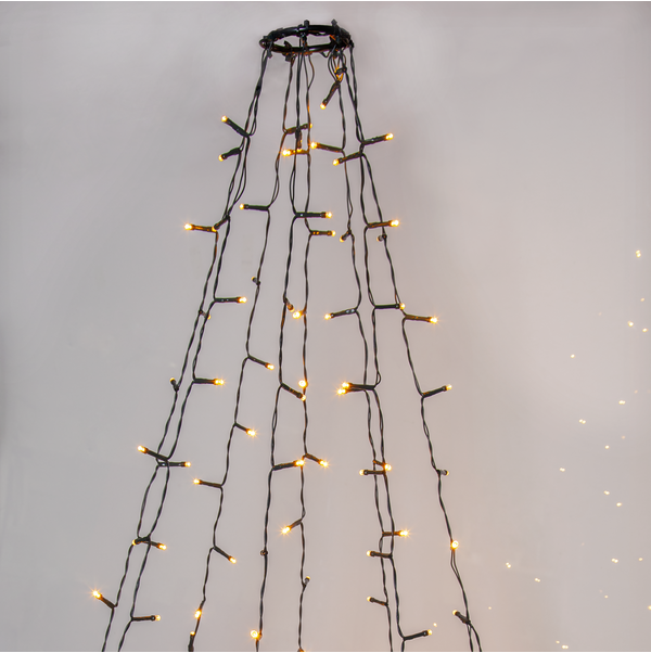Baum-Lichterkette Golden Warm White - Weihnachten & dekorative Beleuchtung  für die Innen- und im Freien