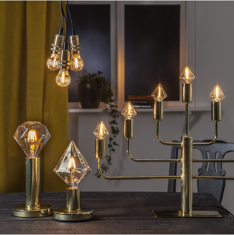 LED-Lampe E14 P45 Soft Glow