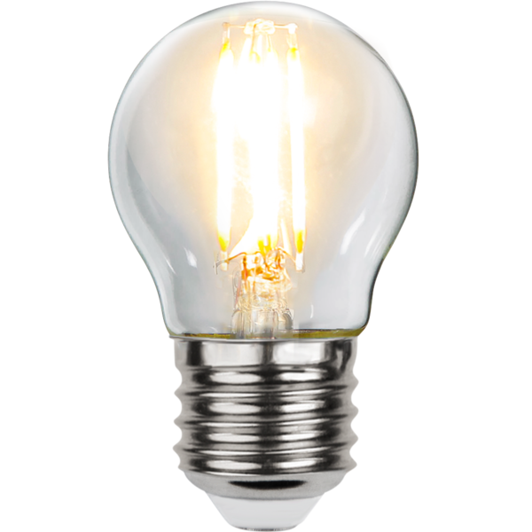 LED-Lampe E27 G45 Clear