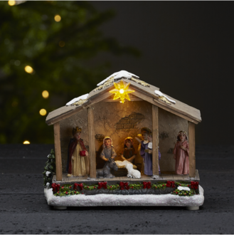 Dekorative Szene Nativity