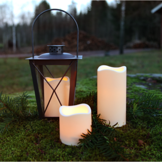 LED Stumpenkerze Paul