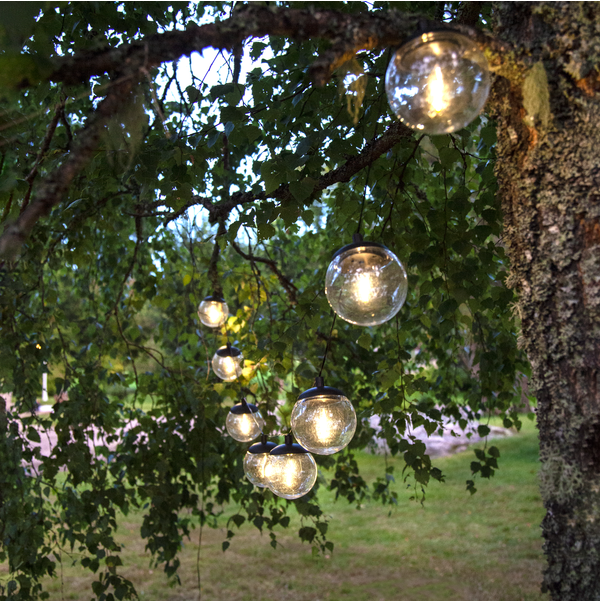 Solarlichterkette Globe