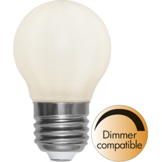 LED-Lampe E27 G45 Opaque filament RA90