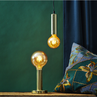 LED-Lampe E27 G95 Decoled