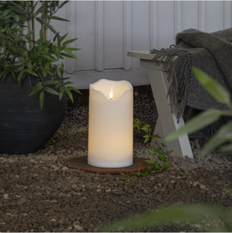 LED Stumpenkerze Flamme Grand