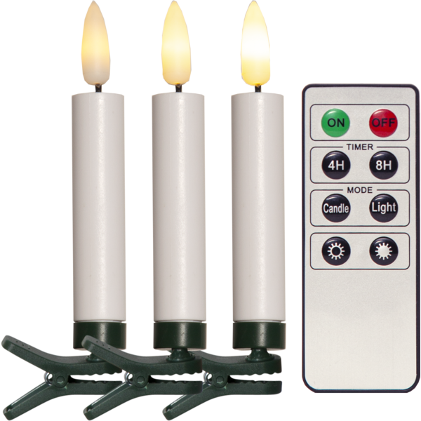 Kerzenkette Flamme 10LED