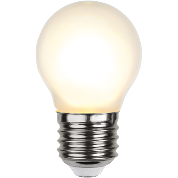 LED-Lampe E27 G45 Frosted