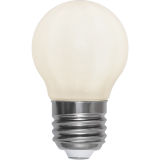 LED-Lampe E27 G45 Opaque filament RA90