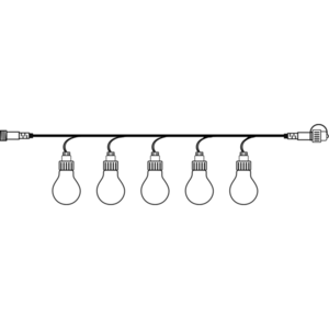 Lichterkette Extra System LED