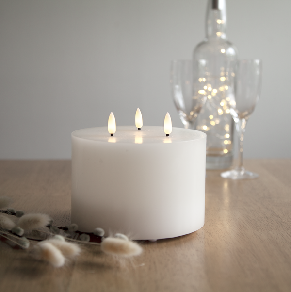 LED Stumpenkerze Flamme