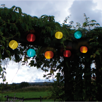 Solarlichterkette Festival