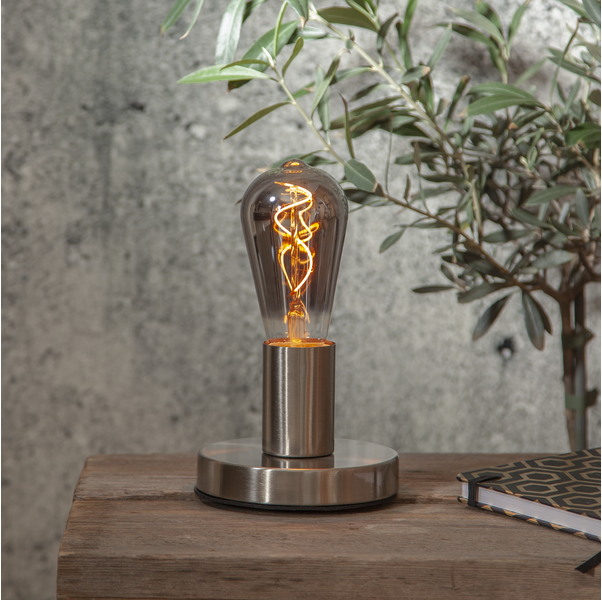 LED-Lampe E27 ST64 Decoled Grace Smoke
