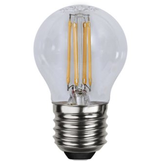 LED-Lampe E27 G45 Clear