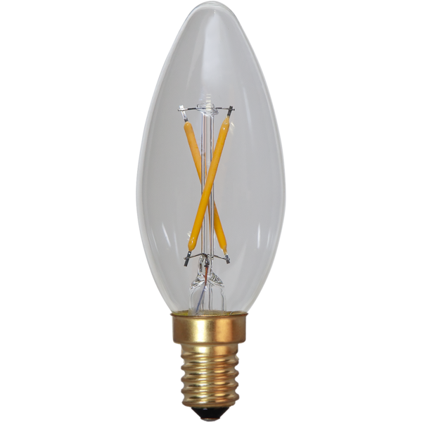 LED-Lampe E14 B35 Soft Glow