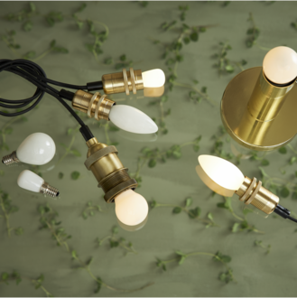 LED-Lampe E14 C35 Opaque Filament RA90 3-step