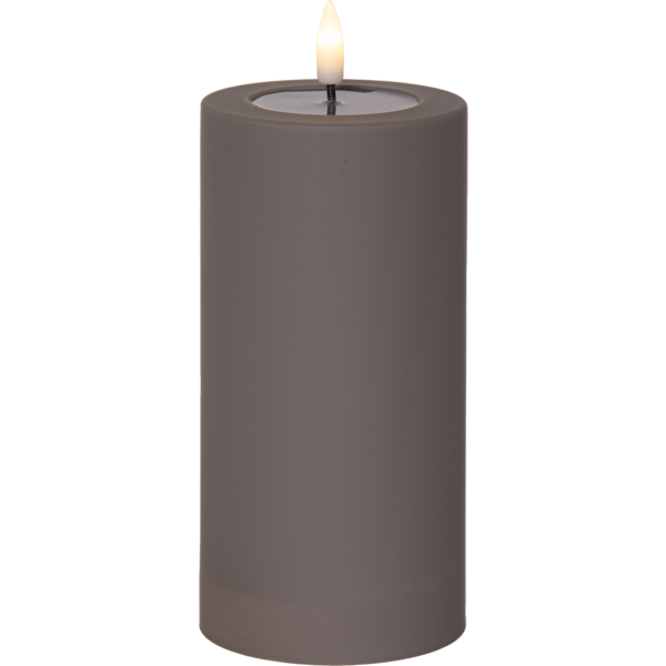 LED Stumpenkerze Flamme Soft