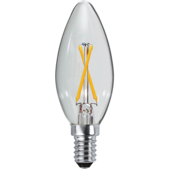 LED-Lampe E14 C35 Clear