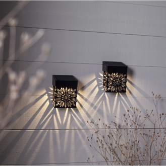 SolarWandlaterne 2er Set Izola Wall