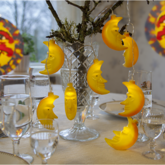 Lichterkette Crayfish Party