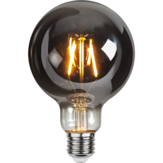 LED-Lampe E27 G95 Plain Smoke