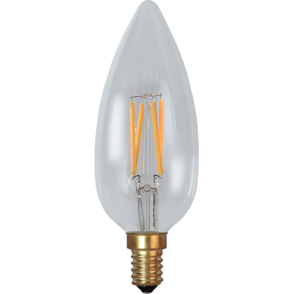 LED-Lampe E14 C45 Soft Glow
