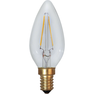 LED-Lampe E14 C35 Soft Glow