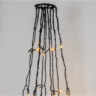 Fahnenmast-Lichter Golden Warm White