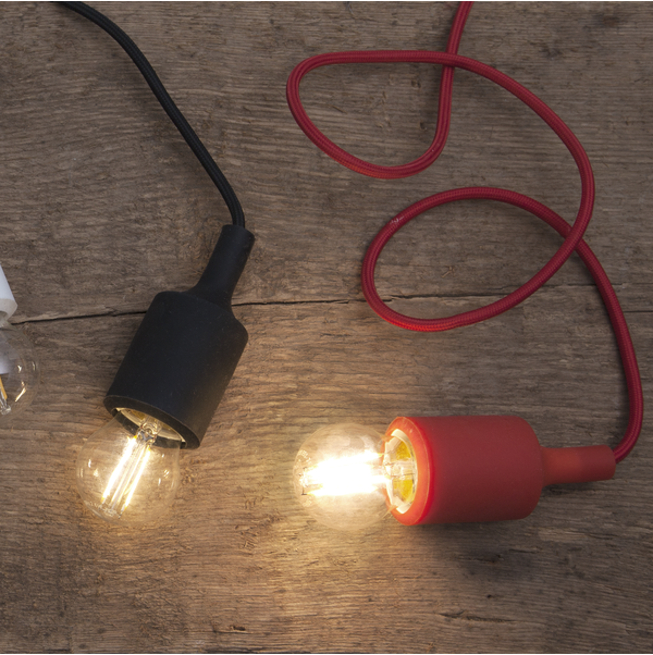 LED-Lampe E27 G45 Clear