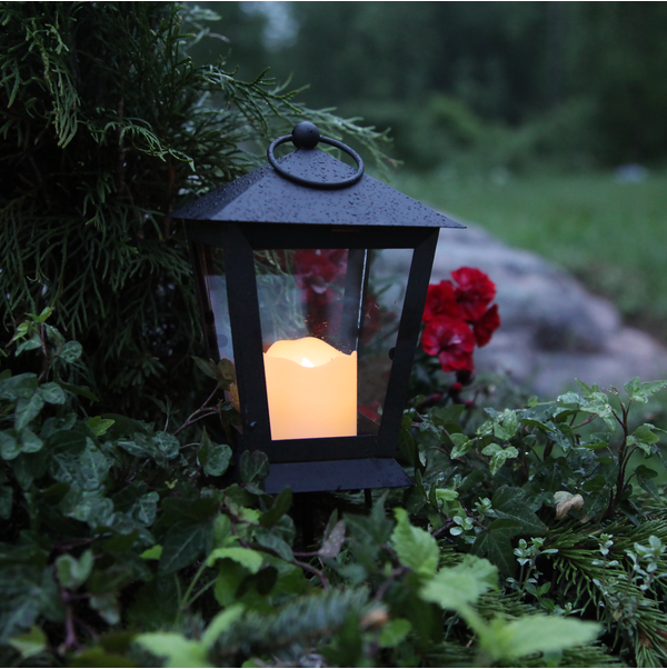LED Grablaterne Serene