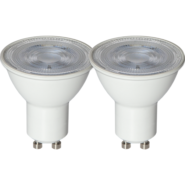 LED-Lampe GU10 2er SET Spotlight Basic