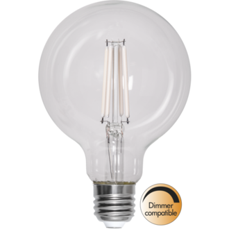 LED-Lampe E27 G95 Clear White Filament