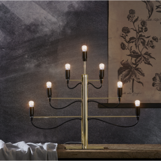 LED-Lampe E14 ST26 Decoline