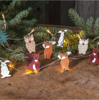 Lichterkette Forest Friends