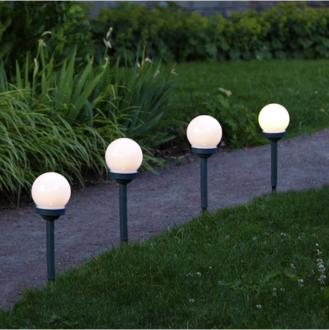 SolarPoller 4er Set Globus
