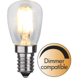 LED-Lampe E14 ST26 Clear