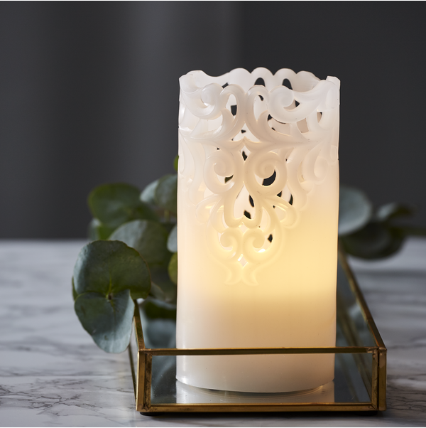 LED Stumpenkerze Clary