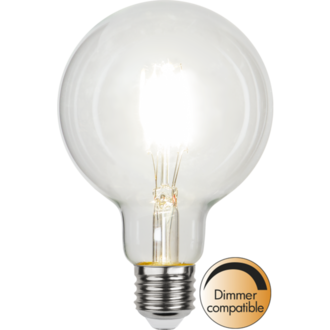 LED-Lampe E27 G95 Clear